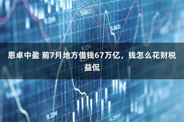 恩卓中盈 前7月地方借钱67万亿，钱怎么花财税益侃